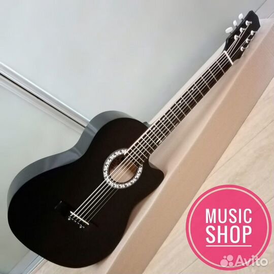 Гитара новая акустическая amistar с широким грифом