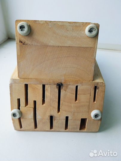 Подставка для ножей деревянная