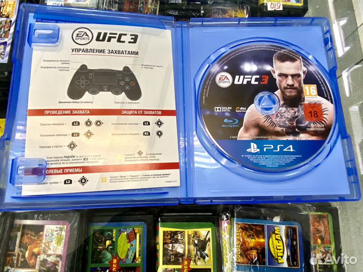 Ufc 3 игра для Ps4 PS 4 идеальное состояние