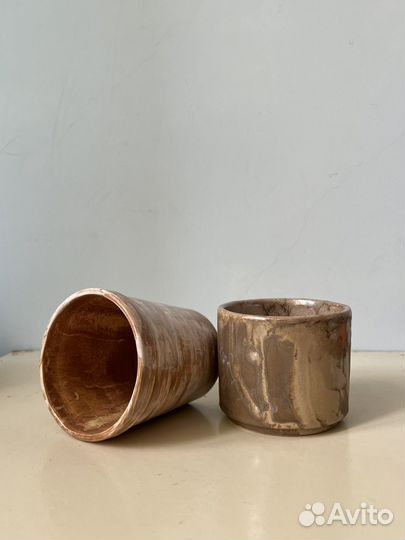 Керамическая чашка ручная работа