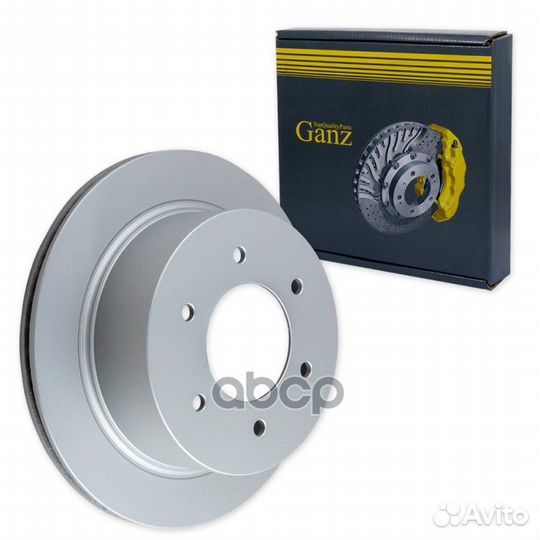 Диск тормозной задний с покрытием mitsubishi PA