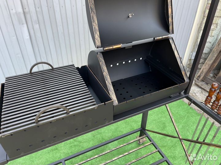 Гриль-барбекю №0556/23 с навесом и мангалом
