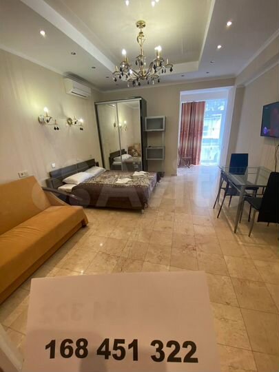 Квартира-студия, 38 м², 1/9 эт.