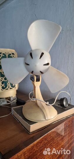 Светильник и вентилятор СССР