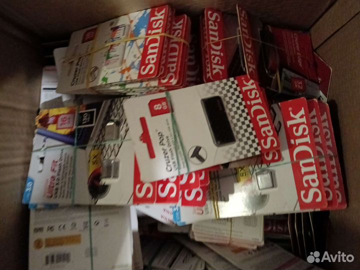 Карты памяти MicroSD, USB