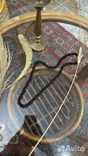 Колье из граната