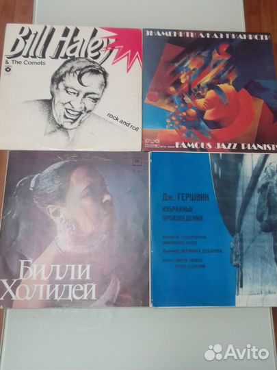 Зарубежные и советские пластинки джазовой музыки