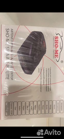 Радар детектор sho-me signature lite