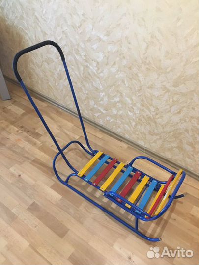 Детские зимние санки