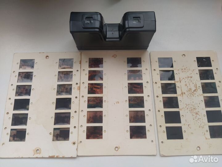 Игрушки СССР бинокль со слайдами