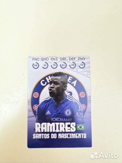Футбольная карточка Рамирес Сантос до Насименто