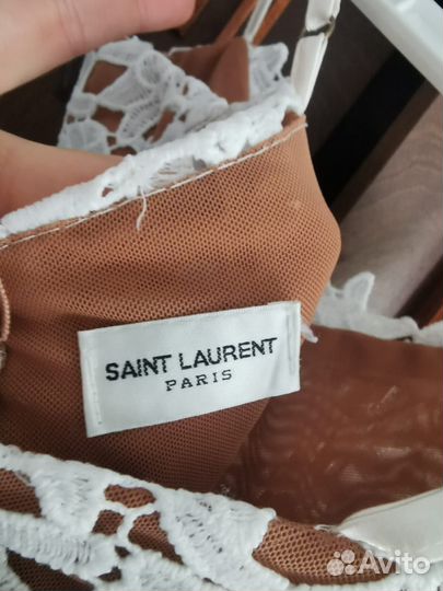 Вечернее платье женское. Saint Laurent. Франция