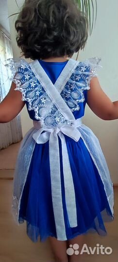 Белый школьный фартук, новый