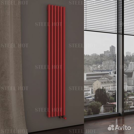Вертикальный радиатор отопления \ Вертикальный