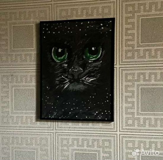Чеширский кот. Картина