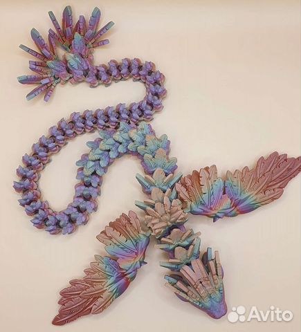 Дракон снежный большой