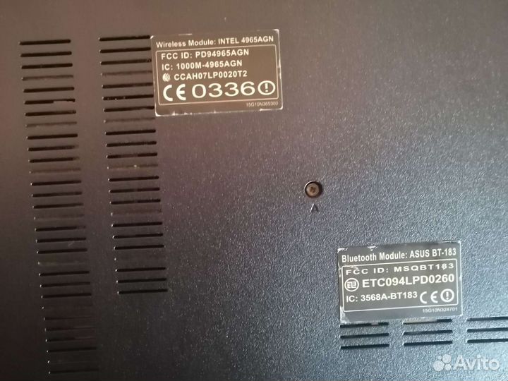 Ноутбук Asus X57S