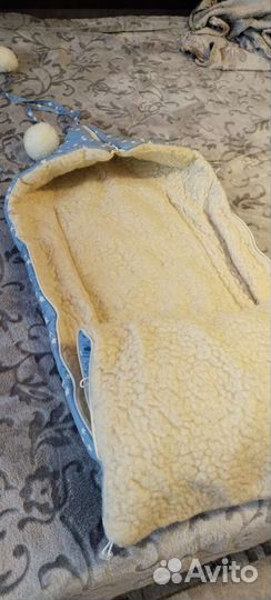 Конверт зимний на овчине