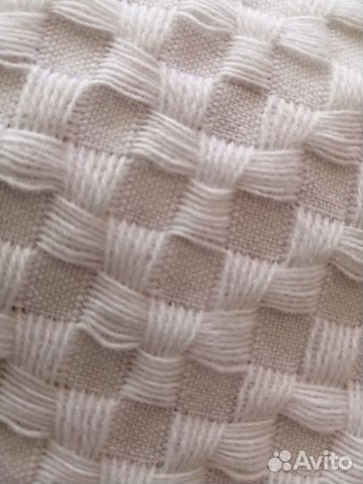 Плед вязаный / Покрывало детское новое