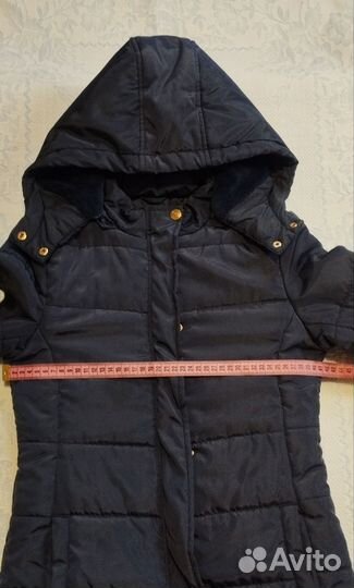 Куртка (пальто) зимняя на девочку 6-8 лет