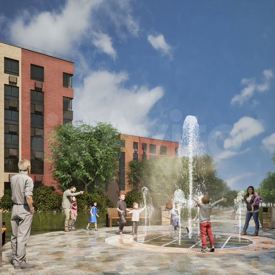 2-к. квартира, 56,2 м², 2/6 эт.