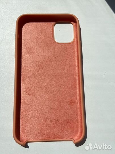 Чехол на iPhone 11, orange и blue