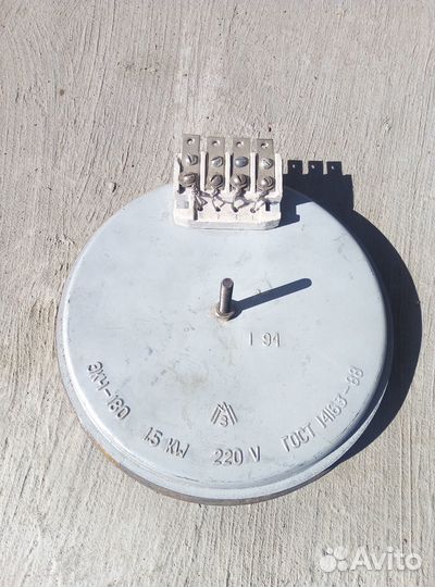 Нагревательный элемент для электроплиты