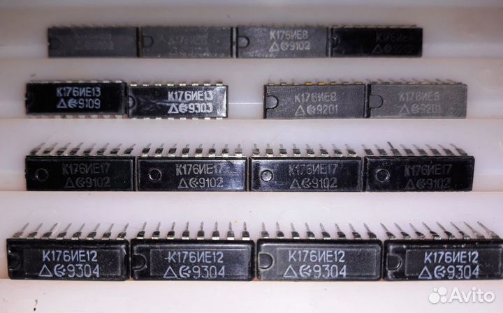 Микросхемы СССР- К176, к561 серий в ассортименте