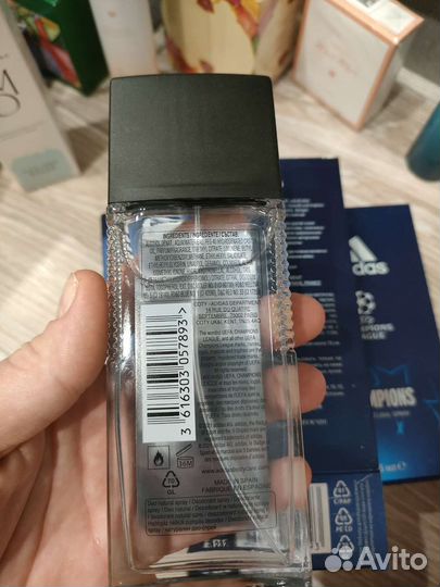 Мужская туалетная вода adidas