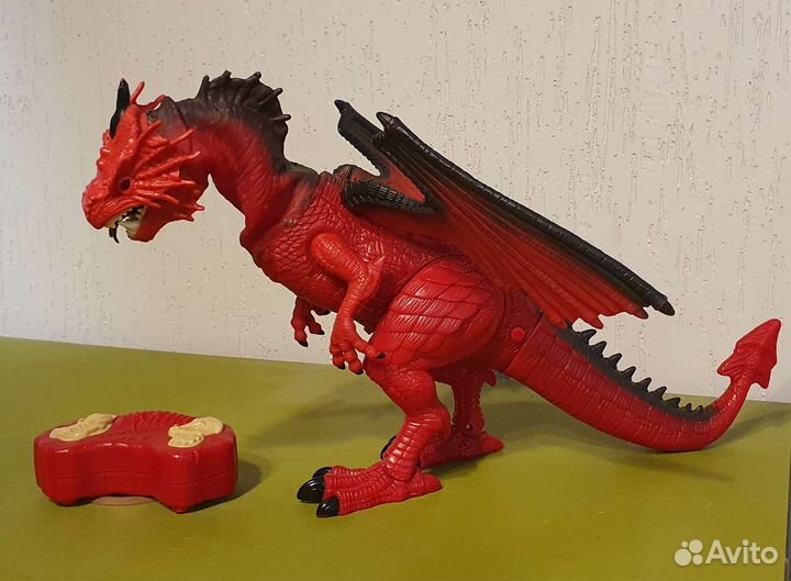 Динозавр Дракон с пультом