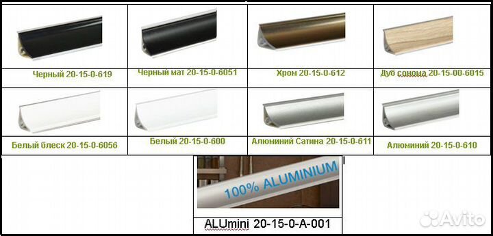 Плинтус для кухонного гарнитура (кухонный)