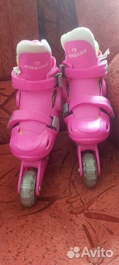 Роликовые коньки детские раздвижные 26-29