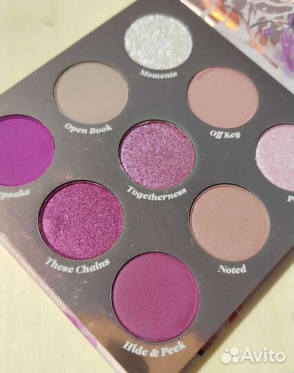 Colourpop Locket Down палетка теней