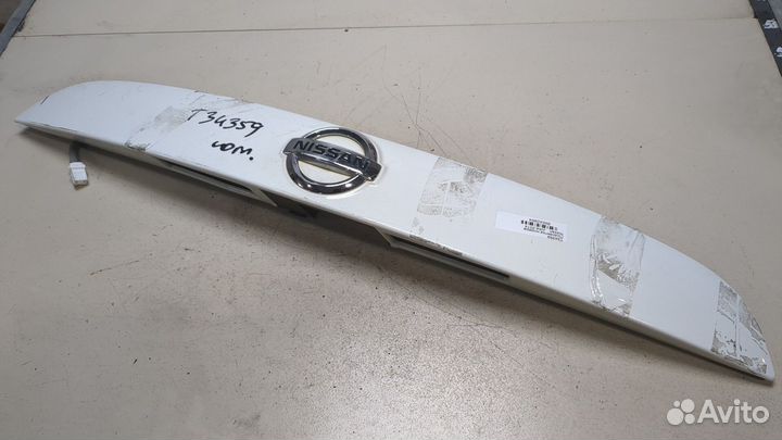 Подсветка номера Nissan Juke, 2014