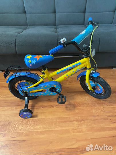 Детский велосипед Kreiss Три кота 12 дюймов