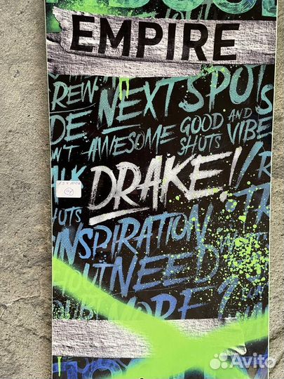 Сноуборд 158w рокер drake empire