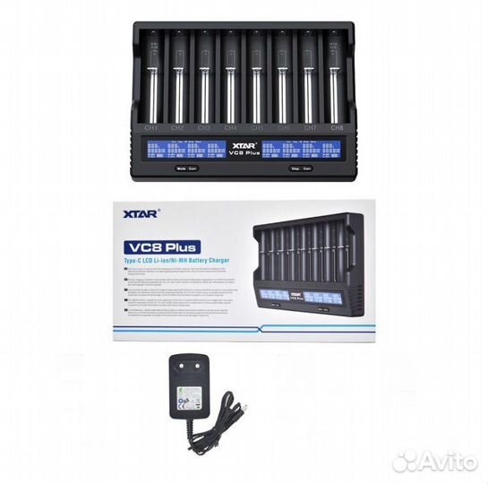 Зарядное устройство xtar VC8 plus