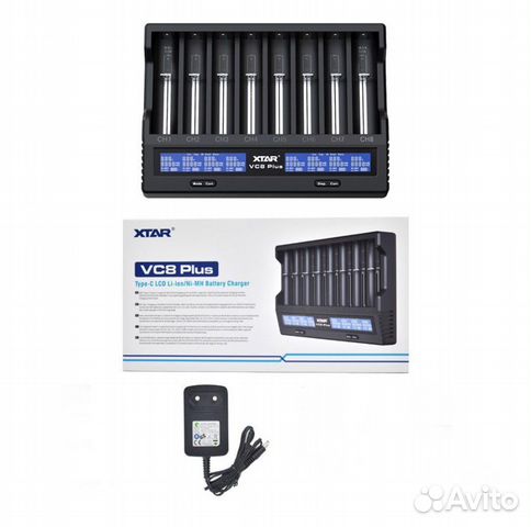 Зарядное устройство xtar VC8 plus