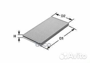 Фильтр воздуха салона NC2135 Clean filters