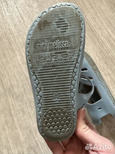 Босоножки mini melissa