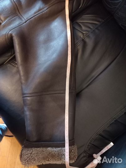 Дубленка натуральная мужская кожанная