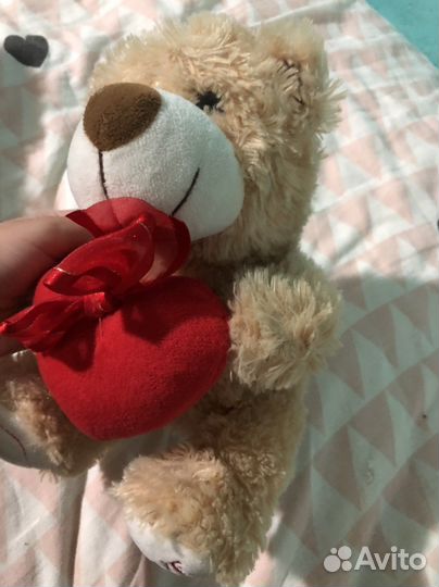 Мишка плюшевый