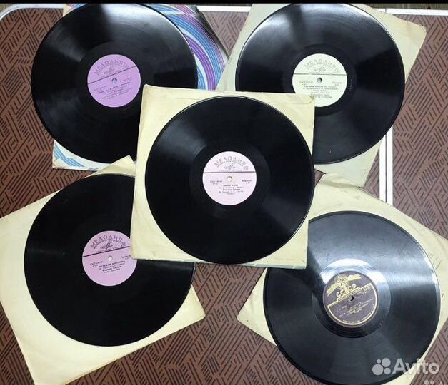 Пластинки для патефона 78 оборотов