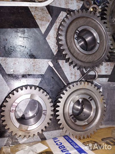 Шестерни кпп ваз и пара 3.7 (08конструктив)
