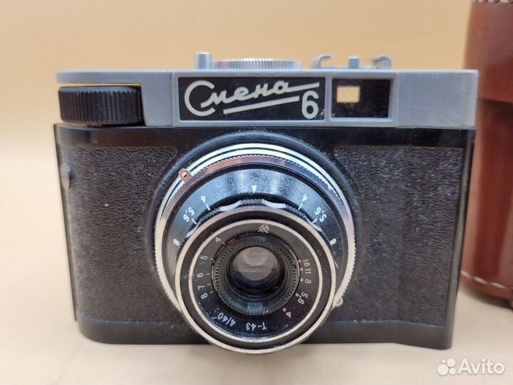 Фотоаппарат Смена 6 объектив Ломо Т-43 4/40 СССР