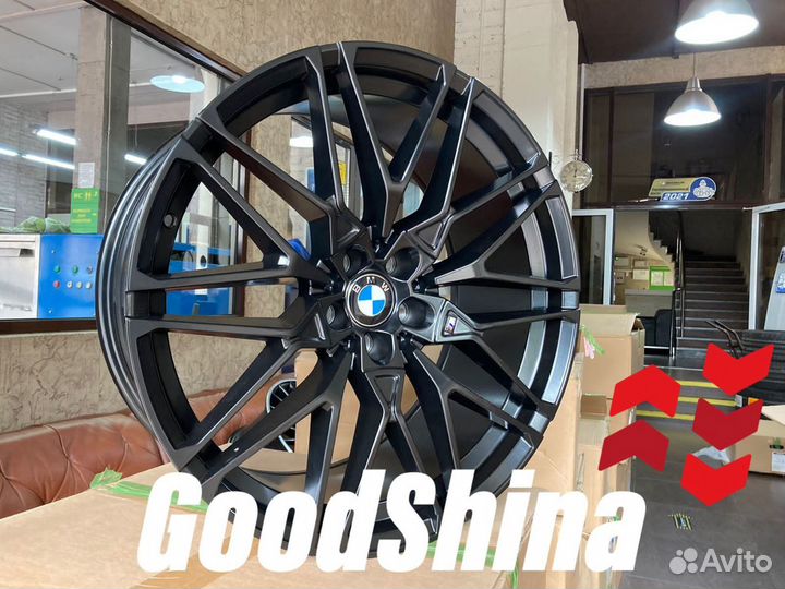 Новые литые разноширокие диски R21 на BMW