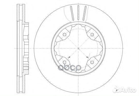 Диск тормозной 620510 Road house