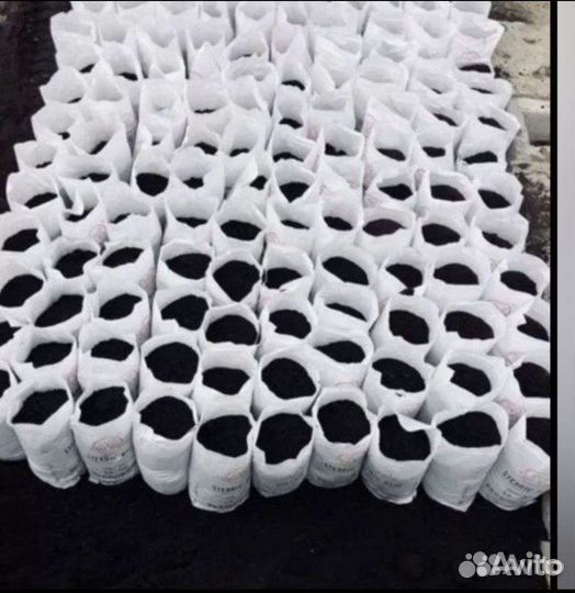 Чернозем в мешках