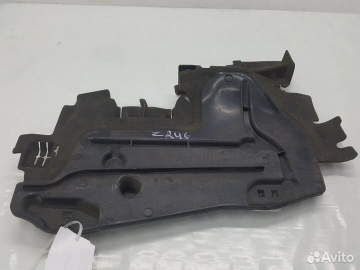 Дефлектор радиатора левый Peugeot 207