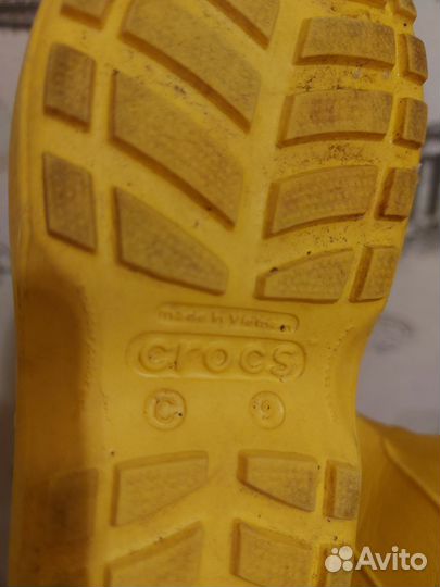 Резиновые сапоги crocs c9